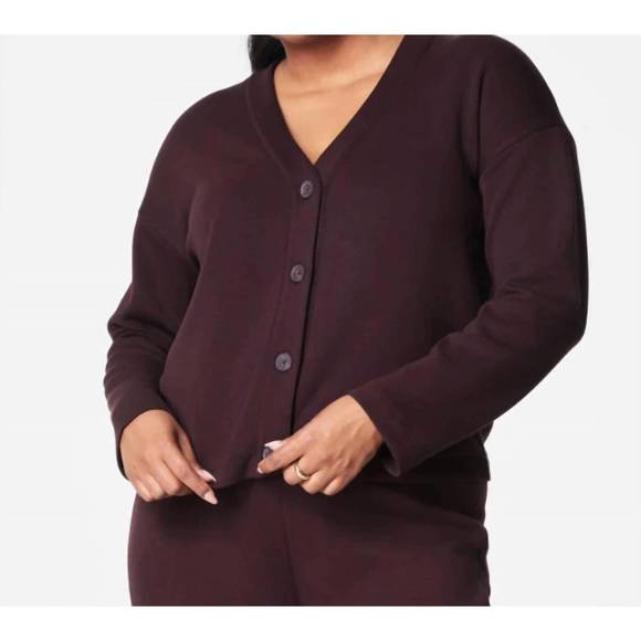 SPANX Sweaters - NEW SPANX airessentials cardigan in truffle brown
